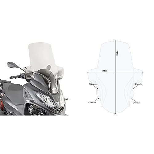 Givi D5614ST Windschild MP3 300 hpe
